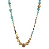 Chan Luu Turquoise Mix Stones And Gold Vermeil