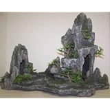 OSI Marine Lab Mountain with Trees Large Aquarium Ornaments