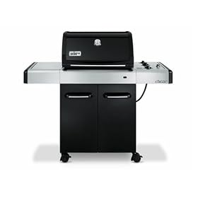 Weber 4421001 Spirit E-310 LP Gas Grill, Black
