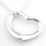 TIFFANY＆Co. ティファニー オープンハート ペンダント L(MB) ［並行輸入品］