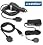 3-piece Value Combo Pack of Brand New Home Wall Travel Plug in Ac Charger + Vehicle Cigarette Lighter Power Car Charger with Ic Chip + 2.0 Sync and Charger USB Data Cable for Microsoft Zune Mp3 Music Player