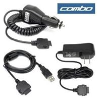 3-piece Value Combo Pack of Brand New Home Wall Travel Plug in Ac Charger + Vehicle Cigarette Lighter Power Car Charger with Ic Chip + 2.0 Sync and Charger USB Data Cable for Microsoft Zune Mp3 Music Player