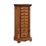 Powell - 'Nostalgic Oak' Jewelry Armoire - 997-319