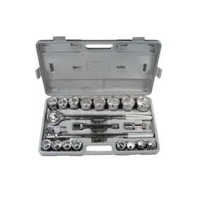 21 PC X 3/4" SOCKET SET - BLOW MOLD CASE