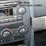Panavise Custom InDash Mount for Chrysler 300C, Dodge Magnum '05-06, Charger '06