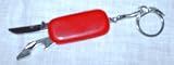 Mini Keychain Pocket Knife with Bottle Opener