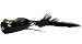 Optimum Baits 3-Inch Poppin Furbit, Midnight
