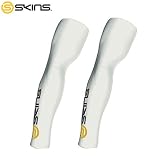 SKINS(スキンズ) SPORT パワースリーブ ホワイト×グレー B10005006