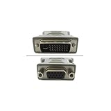 DVI Male 24+5 (DVI-I) to VGA Female Adapter