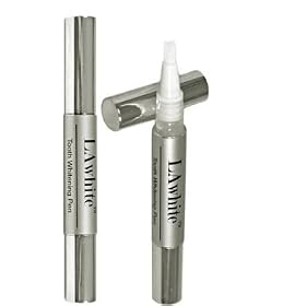 Get white teeth fast with LAwhite teeth whitening pen! Eliminates all product and tobacco stains fast using a CE approved safe formulated gel. All LAwhite pens come packaged.