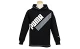 (プーマ) PUMA ロゴプリント裏起毛長袖トレーナー