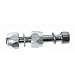 Sunlite Bicycle Seat Binder Bolt, 45mm, Silver