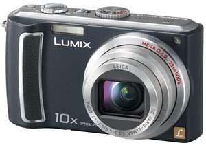 Panasonic Lumix DMC-TZ4K 8.1MP Digital Camera with 10x Wide Angle MEGA Optical Image Stabilized Zoom (Black)
