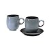 Denby Jet Large Curve Mugs, Set of 4