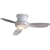 Minka-Aire Fans F518-WH 44" Concept II Contemporary Flush Mount White Ceiling Fan w/ Light & Remote