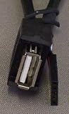 Electronics : USB v2.0 Female Motherboard Header to Type-A Socket Adapter