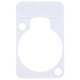 Neutrik XLR plaque blanche DSS9 lettrage de couleur. Polybag Image du produit