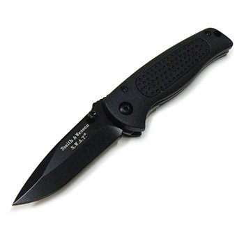 Smith&Wesson(スミス&ウェッソン) SW2001B Mini SWAT ブラック直刃 SW2001B