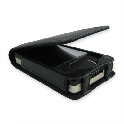 Incipio Leather Flip Case for Zune 80 120 GB (Black)