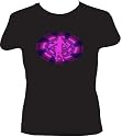 Elektro T-groove Electronic Flashing  T-Shirt (Sound Reactive)  - Medium