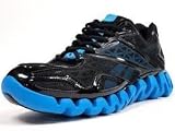 Reebok Zigsonic Womens Sneaker Style# V58594-blk/wht (7.5 WOMENS US, Black/White)