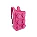 Pink LEGO Brick Backpack