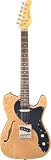 Jay Turser Lt Series Jt-ltcrusdlx-n Semi Hollow-body Electric Guitar, Natural