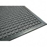 Absorbent Scraper Mat, Traps Dirt/Moisture, 4'x6', Charcoal (GJO02218).