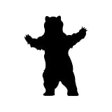 6 Growling Grizzly Shadow Plan (Woodworking Project Paper Plan)