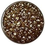 Snap Charming Crystal Gold Interchangeable Jewelry Snap Button Accessory