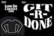 Larry the Cable Guy Git-R-Done Black Long Sleeve T-Shirt
