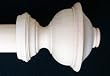 Unfinished Chaucer Finial for a 1-3/8" dowel rod - 2/pack [CAPITOL CITY LUMBER]