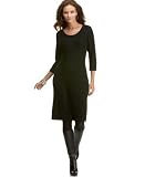 Nine West Petite Long-Sleeve Cable-Knit Sweater Dress