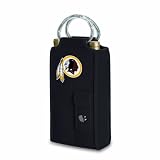 NFL Washington Redskins Metro Brunello Insulated Neoprene Two-Bottle Wine Tote with Corkscrew