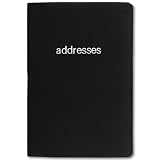 Plan Ahead Large Telephone/Address Book, Smooth Cover, Assorted Colors, Color May Vary (70412)