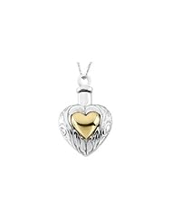 Sterling Silver Cremation Locket 3/4 inch x 1 inch