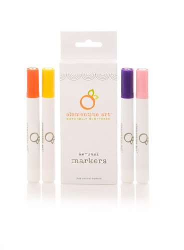 Clementine Art Natural Children's Markers - 4 pack