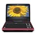 Gpx PD808R 8 Inch Portable DVD Player, Red