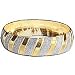 Gold and Rodium Plated Bangle Bracelets Costume Jewelry in Indian-Style 2.3 inches