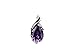 Outop S925 Pure Silver Necklace Platinum Plated Natural Pendant
