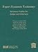 Expert Economic Testimony-Reference Guides for Judges and Attorneys