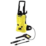 Karcher K3.550 & T200 Domestic Pressure Washer. The Karcher K3.550 with impressive power, specification and accessories. The T200 attachment is ideal for cleaning patios, decking and alloy wheels with speed and efficiency, and without splashing. The dirtblaster lance is provided for when extra power and high impact cleaning is required and a vario lance for adjustable pressure. The K3.550 also features new plug and clean detergent tank for quick and convenient detergent feed. From Winware