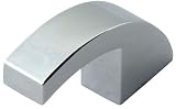 Atlas Homewares 1/4-Inch Euro-Tech Collection Hook Knob, Polished Chrome #A808-CH