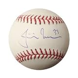 Autographed Justin Morneau Minnesota Twins Baseball. MLB Authenticated.