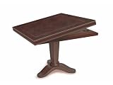SEVEN Game Tables S104T 3-Foot FOUR Bridge Slipover Dining Topp (Walnut)