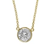 Crislu Pendant, Gold Plated (1.00 cttw)