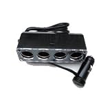 Buy 4-Way DC Car Power Adaptor Splitter for Garmin Magellan TomTom Navman GPS or XM Sirius Radio... 