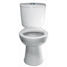 Sloan Valve ST-9002-A Elongated Toilet Bowl, White