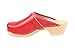 Lotta From Stockholm Swedish Clogs : Classic Clog in Red Leather