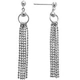 14K White Gold Chain Dangle Earrings Reviews 310zTJQctlL. SL160 14K White Gold Chain Dangle Earrings Reviews
